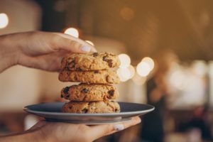 cookies, čokoláda, koláčik, vianoce, fodmap, lowfodmap